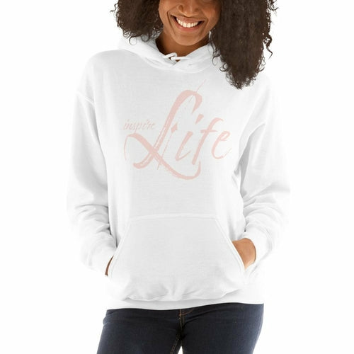 Womens Hoodie - Pullover Hooded Sweatshirt - Graphic/inspire Life