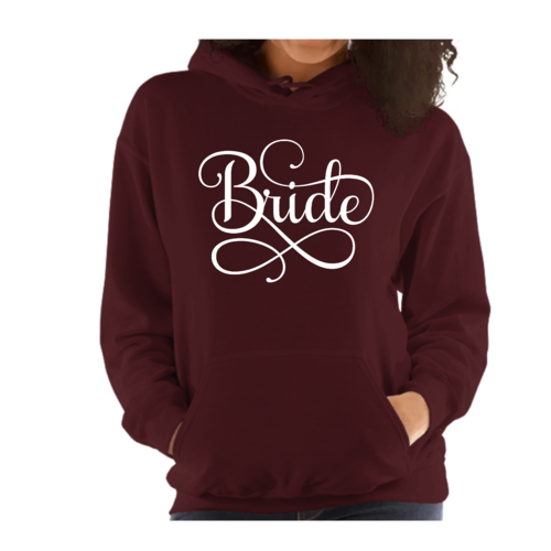 Womens Hoodie - Bride Accessories - Wedding