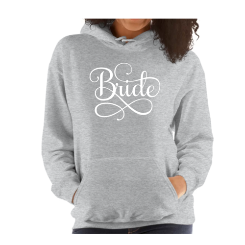 Womens Hoodie - Bride Accessories - Wedding