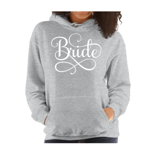Womens Hoodie - Bride Accessories - Wedding