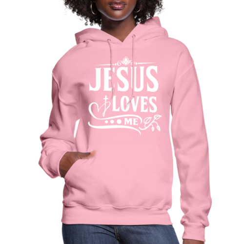 Womens Hoodie - Jesus Loves