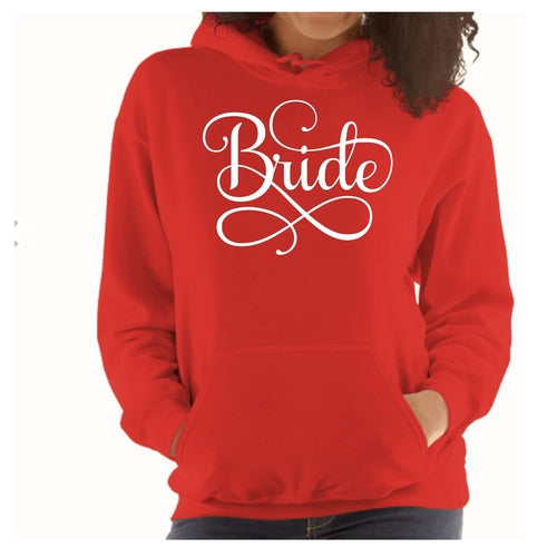 Womens Hoodie - Bride Accessories - Wedding